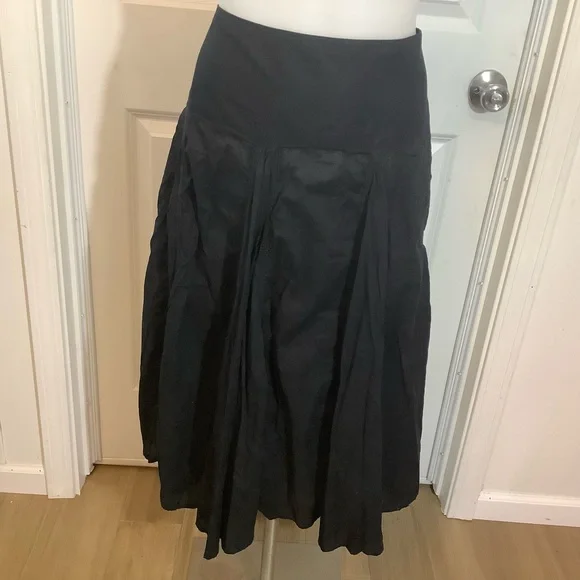 Grace Elements black skirt size 12 - Picture 2 of 9